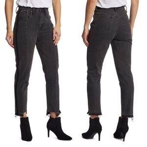 Juicy Couture Black Label Distressed Black Jeans